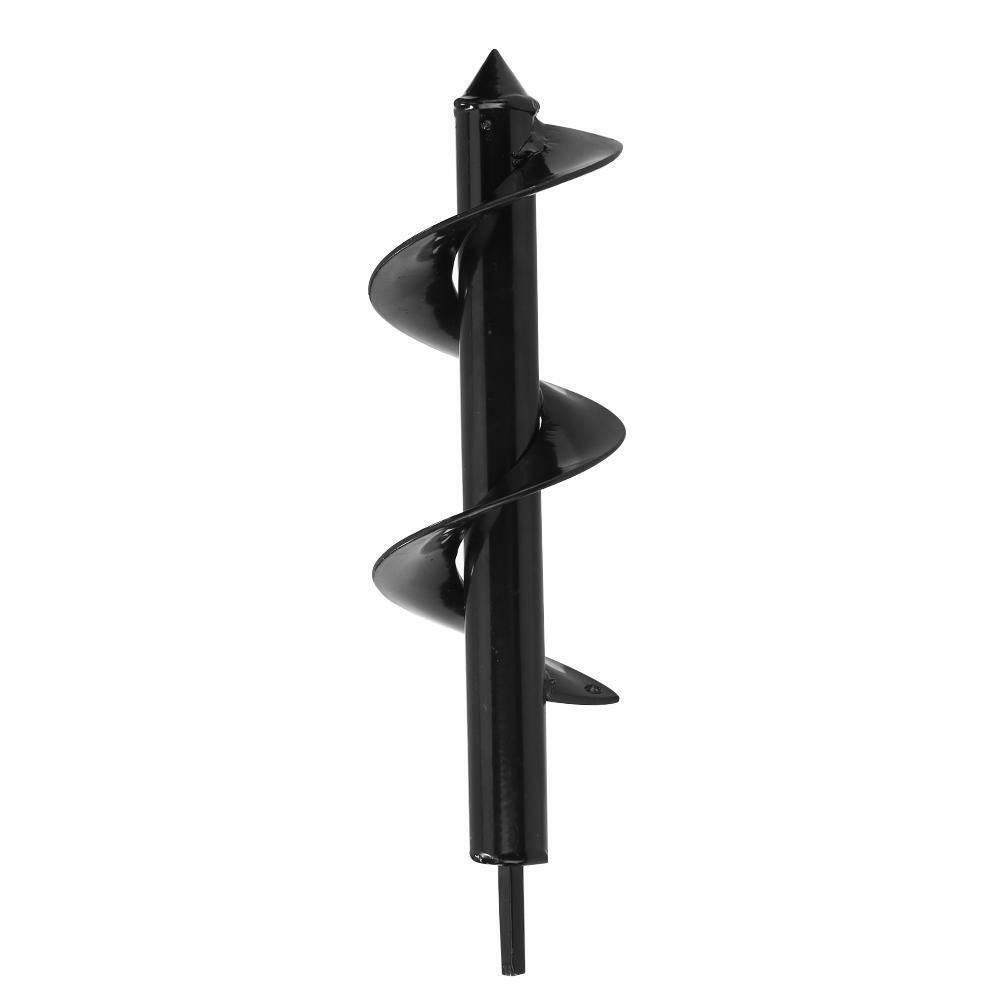 Heavy-duty Power Garden Earth Spiral Drill Bit Post Hole Digger 80x300mm - South East Clearance Centre