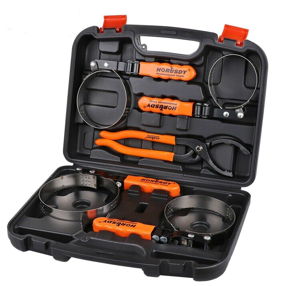 5 Piece Oil Filter Wrench Set - South East Clearance Centre
