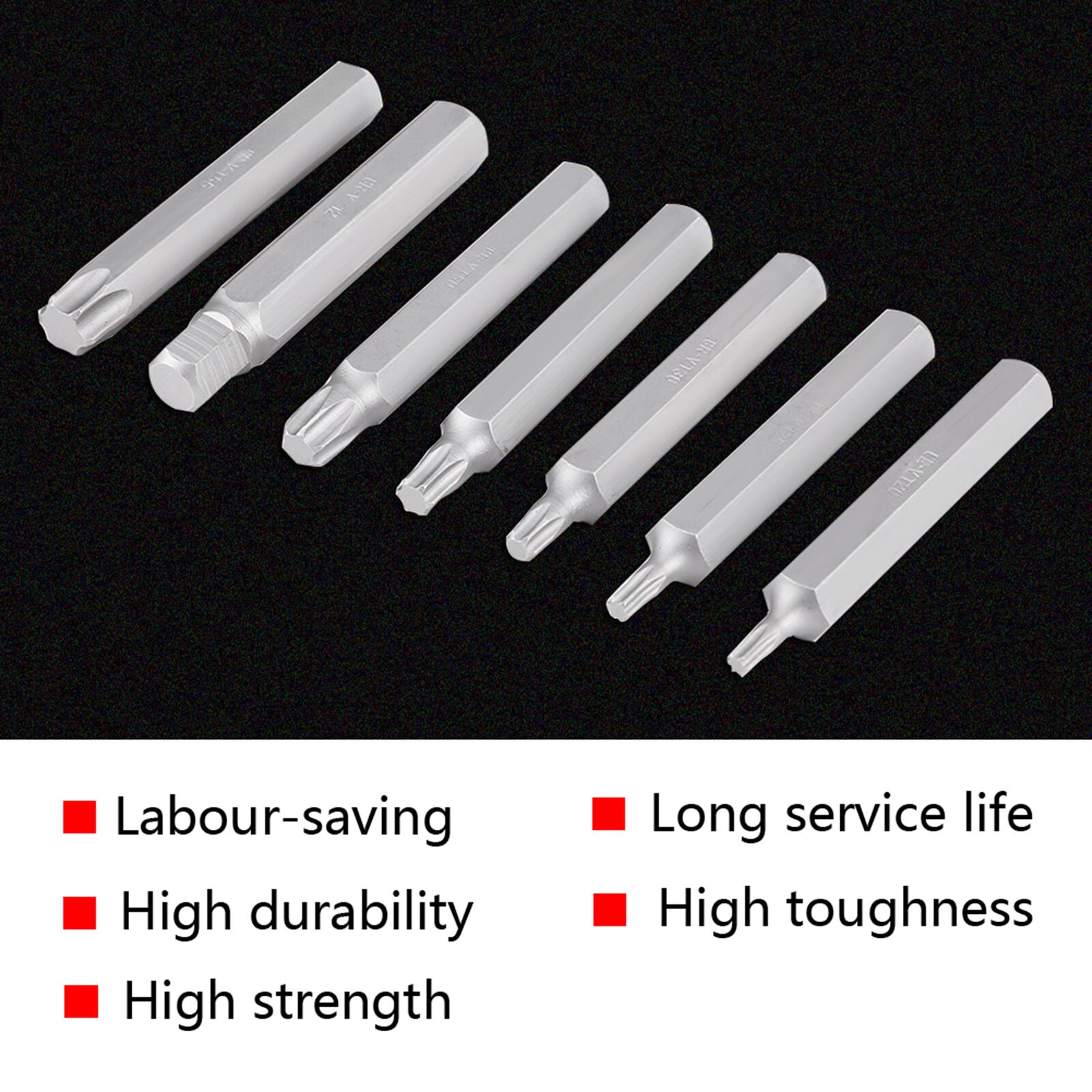 40 Piece Torx Key Socket Set | Allen Key, Torx Hex Star Spline Socket - South East Clearance Centre