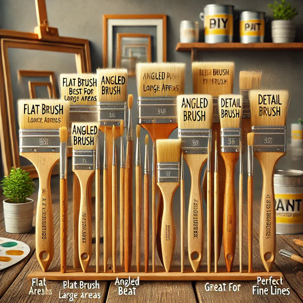 How to Choose the Right Paintbrush for DIY Projects
