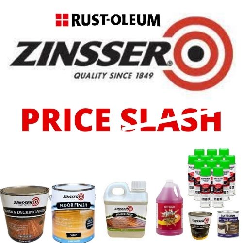 Rust-Oleum Zinsser Mega Paint Price Slash