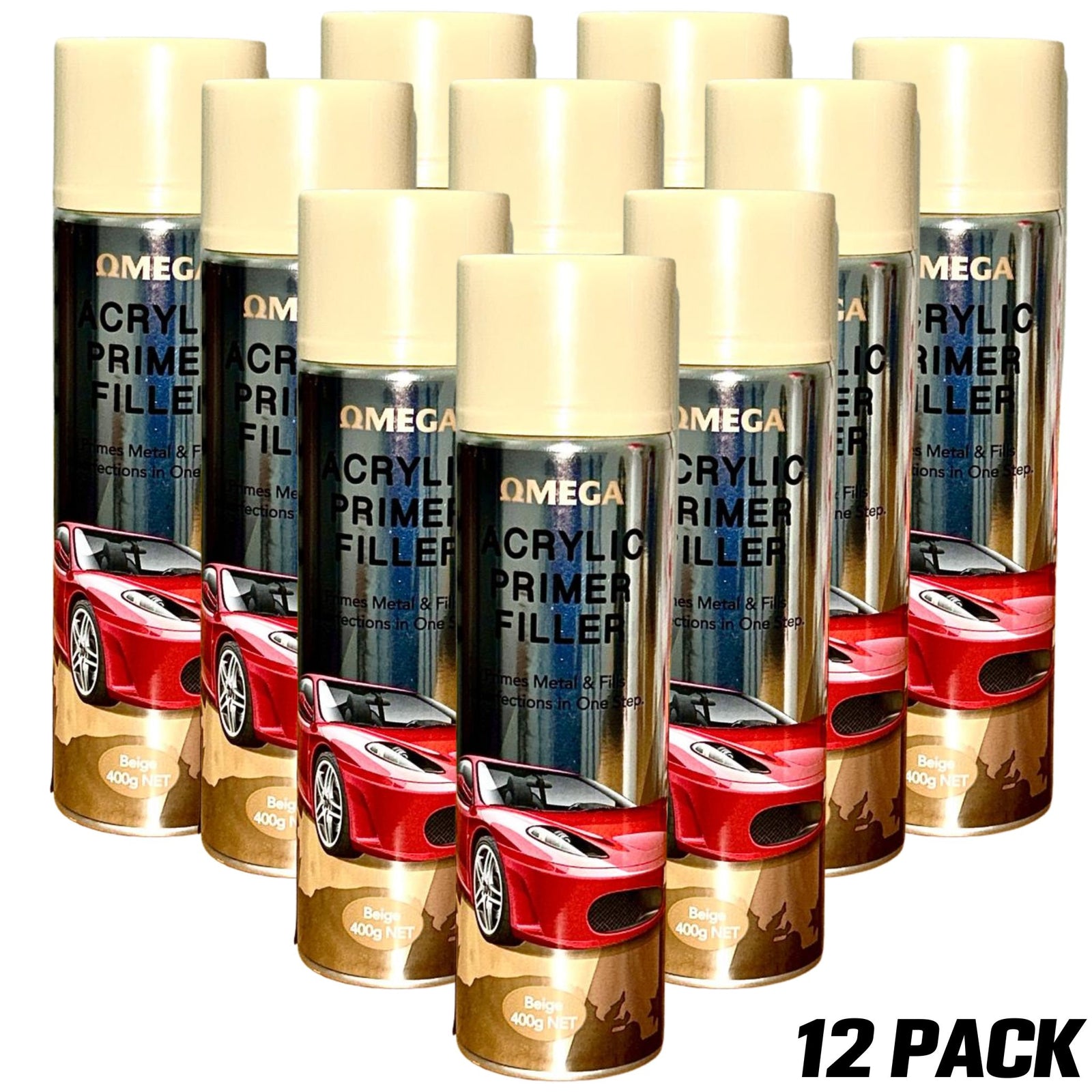 6 PACK- Rustoleum Specialty Glitter Spray Paint, GLITTER RED 268045
