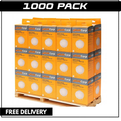 (1000 Pack) Safecorp Nuissance Dust Face Mask - SCP1010 - South East Clearance Centre
