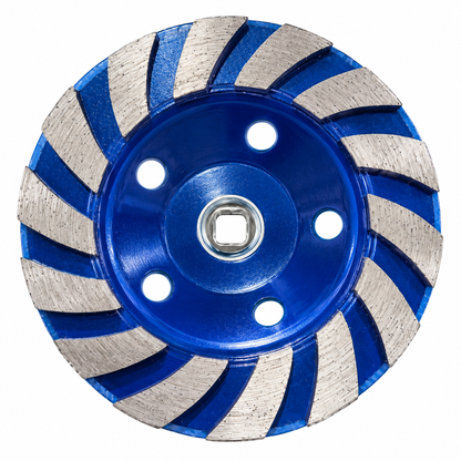 125mm (5") Turbo Diamond Cup Grinding Wheel – Concrete & Masonry Grinding Disc