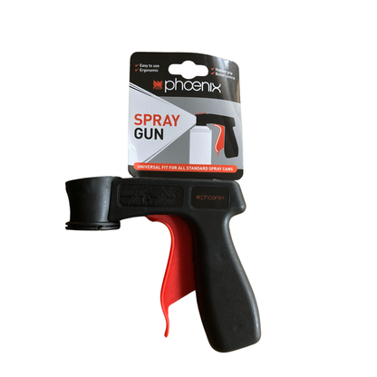 PHOENIX Spray Gun Attachment for Aerosol Cans – Easy Clip-On Trigger for Precision Spraying - South East Clearance Centre