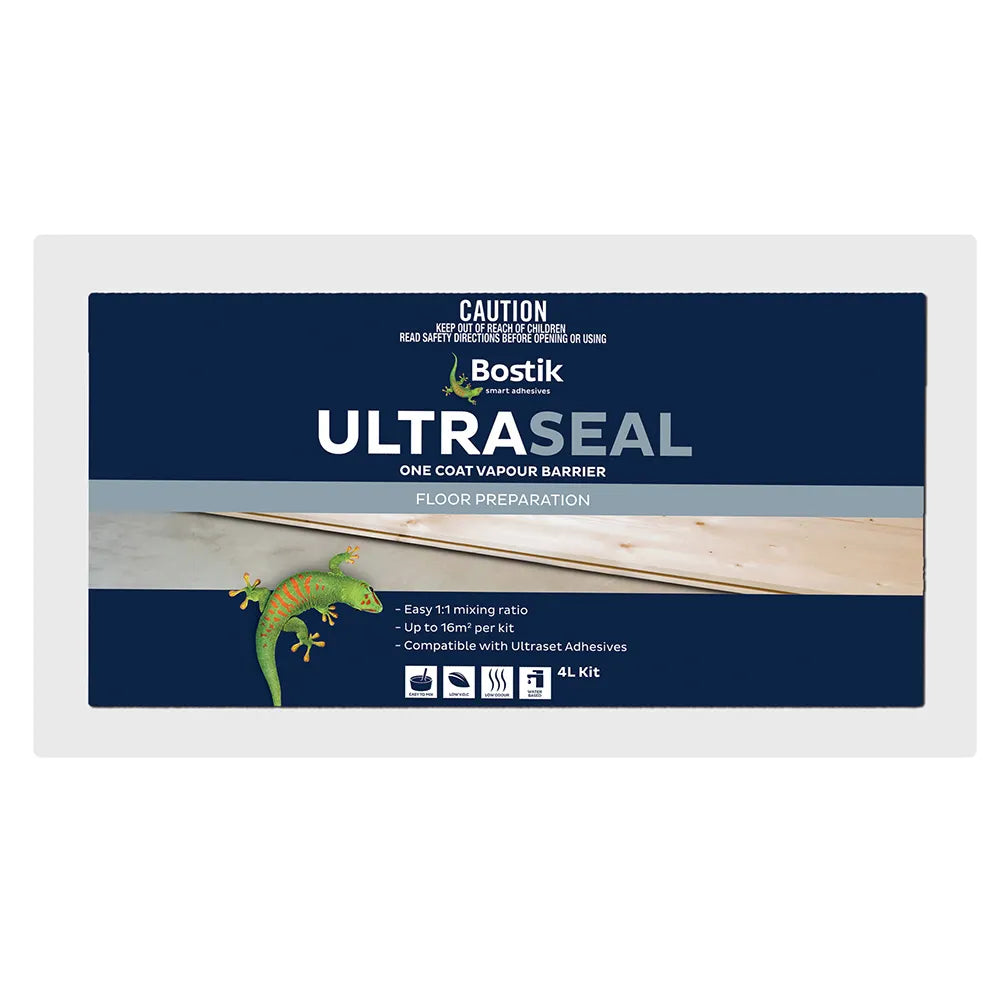 Bostik Ultraseal Kit One Coat Vapour Barrier 4L (Slightly Damaged Outer Box)