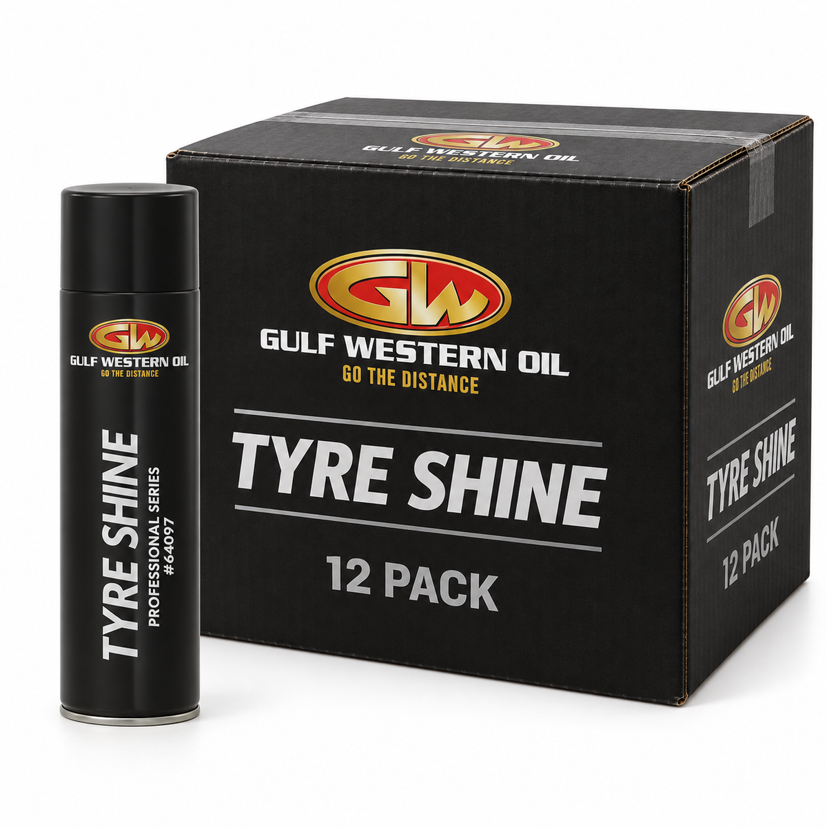 Gulf Western Oil Tyre Shine Professional Series #64097 – Carton of 12