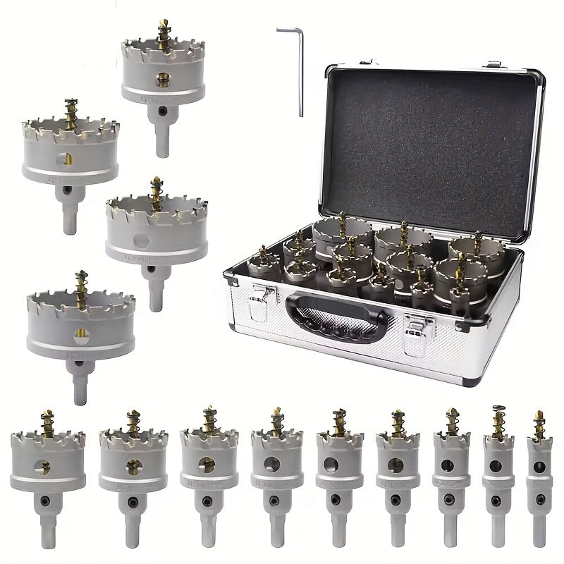 13 Piece TCT Hole Saw Set