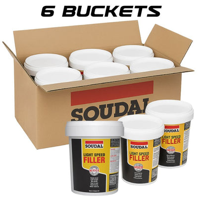 Soudal Light Speed Filler for Plaster, Concrete & more - 900ml - South East Clearance Centre
