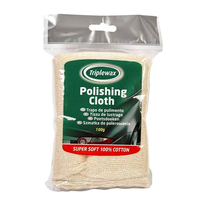 Triplewax Polishing Cloth Cotton 100g | CTA036 - South East Clearance Centre