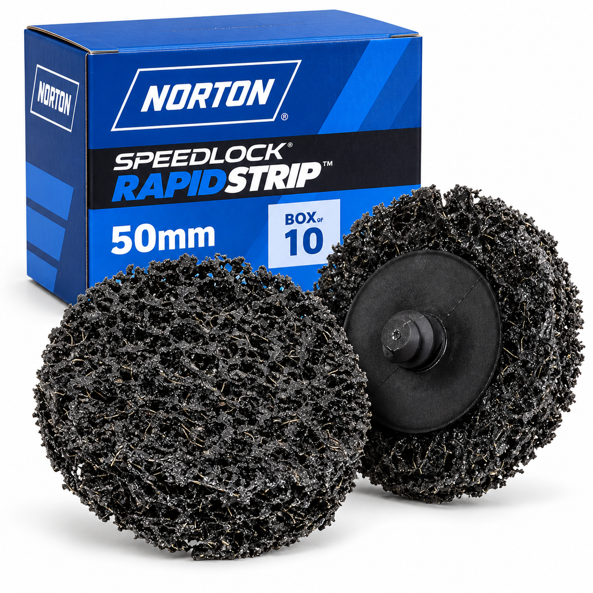 NORTON 50mm Quick-Change Stripping Disc - SPEEDLOCK RAPIDSTRIP