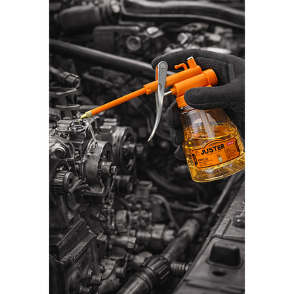 280ml Transparent Oil Can – Precision Oiler with Long Spout for Automotive & Machinery - South East Clearance Centre