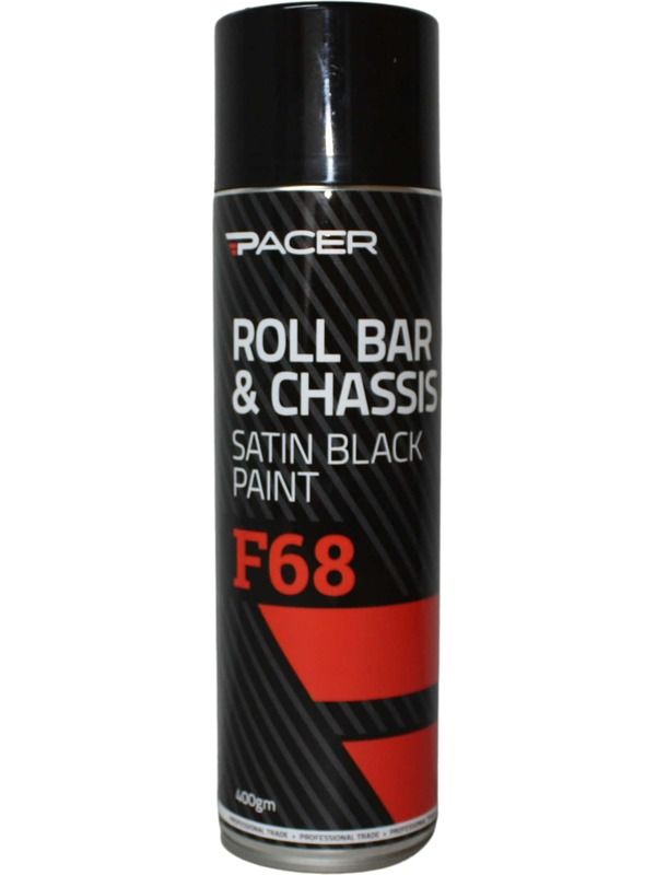 Pacer F68 Roll Bar Chassis Satin Black 400Gram for Roll Bars Frames Trailers
