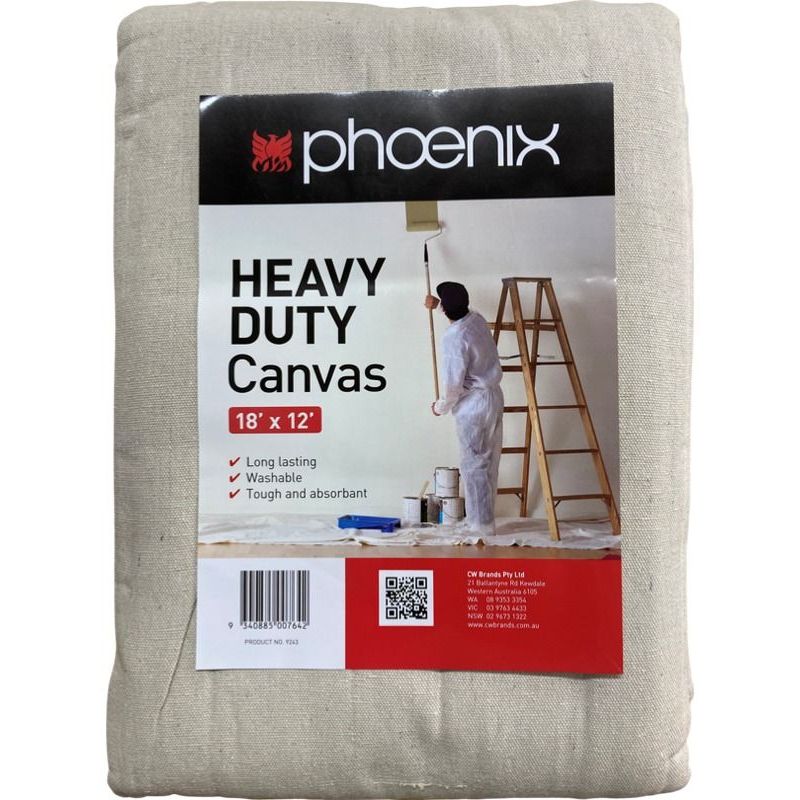PHOENIX. HD Canvas Drop Sheet-18 X 12 (5.5M X 3.65M) | 9243 - South East Clearance Centre