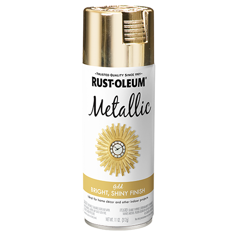 Rust-Oleum 340647 Specialty® Metallic Spray Paint - Metallic Gold