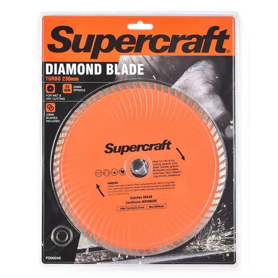 Supercraft Blade Diamond Turbo 230mm - South East Clearance Centre