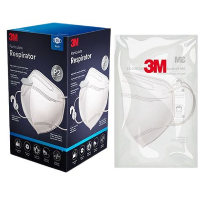 3M P2 Respirator 9123 Disposable Face Mask (Carton of 400 Masks) - South East Clearance Centre