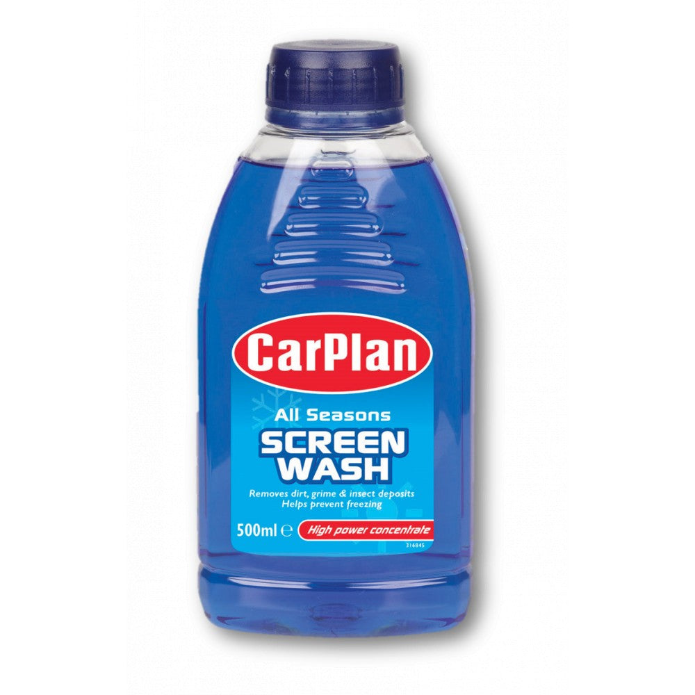 CarPlan All Seasons Concentrated Screenwash 500ml | SWA500 - South East Clearance Centre