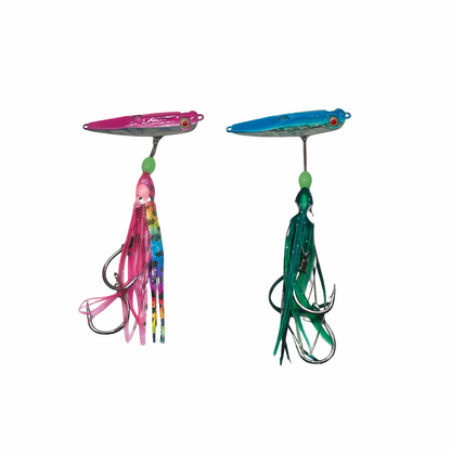 Fishing Pirate Knife Jigs - Kamikaze Buccaneer - Twin Packs - South East Clearance Centre