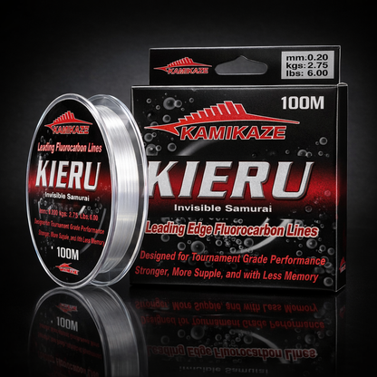 KAMIKAZE KIERU Fluorocarbon-Fluoro Carbon Leader 100m 6lb - South East Clearance Centre