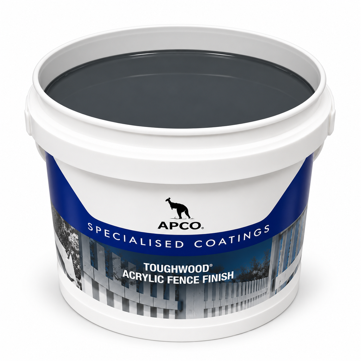 APCO Touchwood Acrylic Fence Paint – Monument |  10L