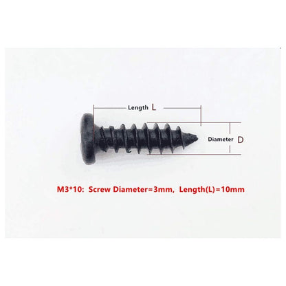500 Piece Countersunk Self Tapping Screw Assortment Kit | M3 Phillips 6-20mm - South East Clearance Centre