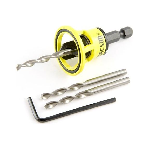 Macsim Clever Tool #8 Pre Drilling & Countersinking Tool Suits 8g Trim Head Screw - South East Clearance Centre