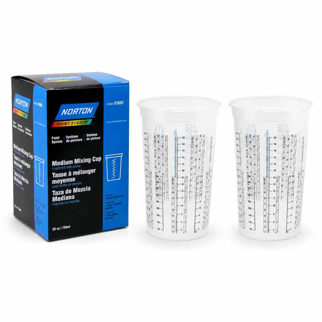 Norton 750ml Reusable Hard Cup - Twin Pack of 750ml Cups