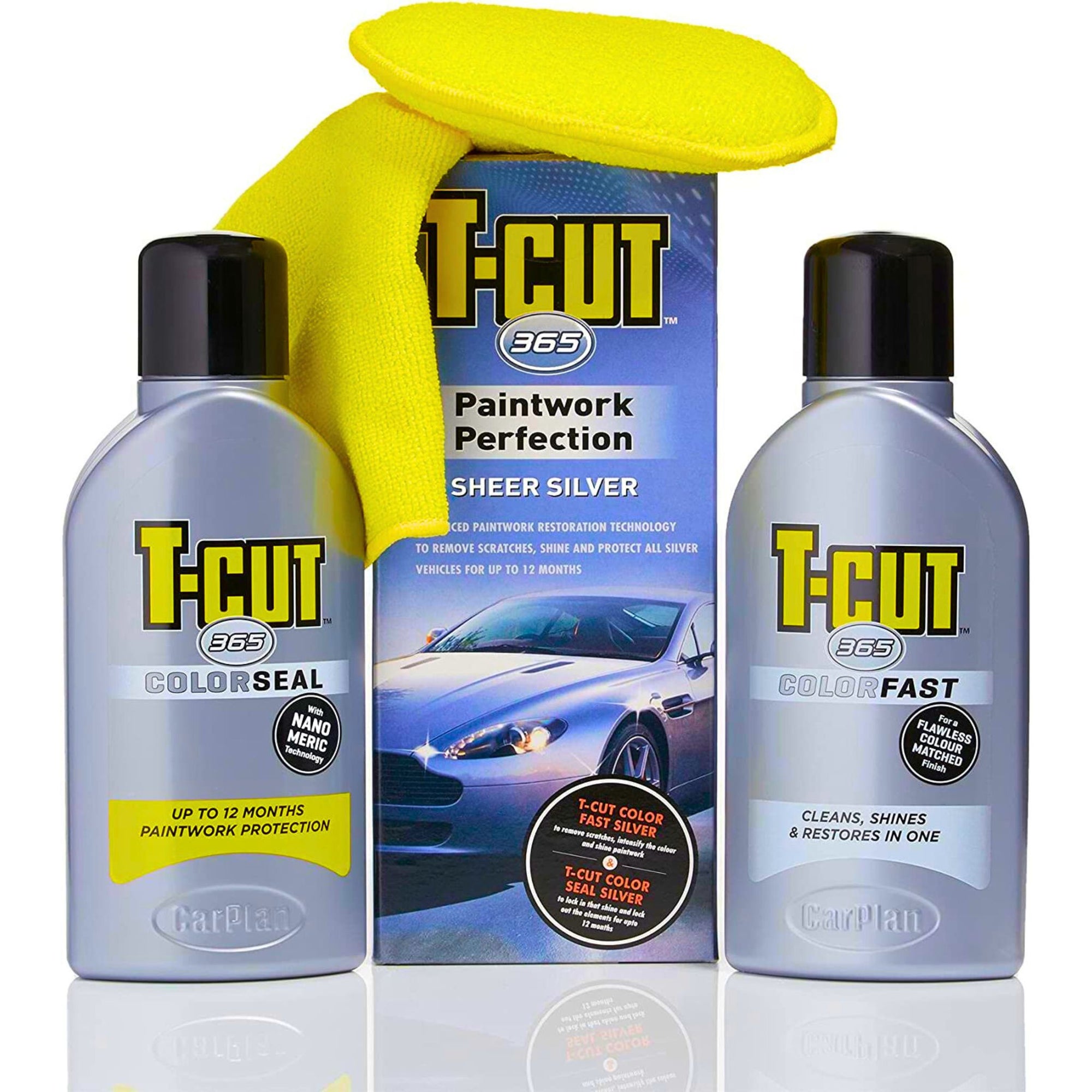 T-Cut 365 Paintwork Perfection Kit – Sheer Silver - South East Clearance Centre