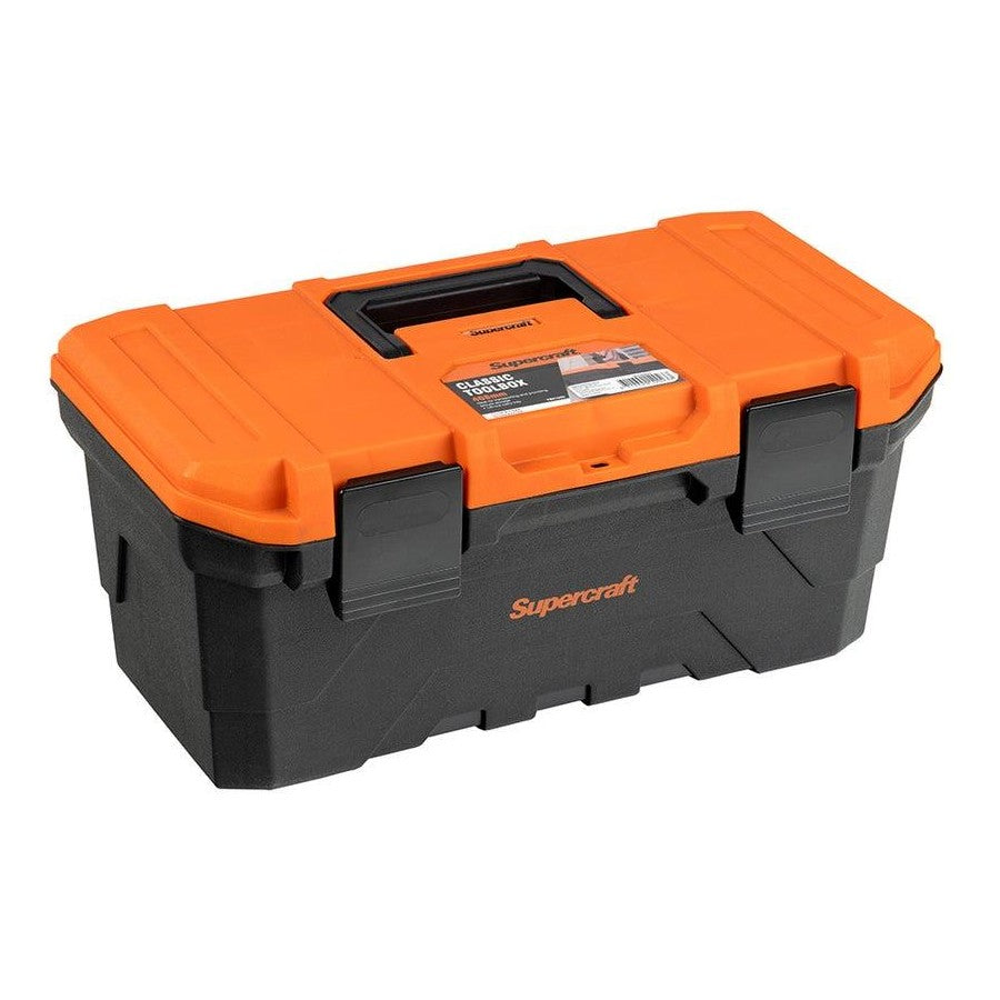 Supercraft Classic Toolbox Durable Portable Home Improvement Tool Storage 408mm - South East Clearance Centre