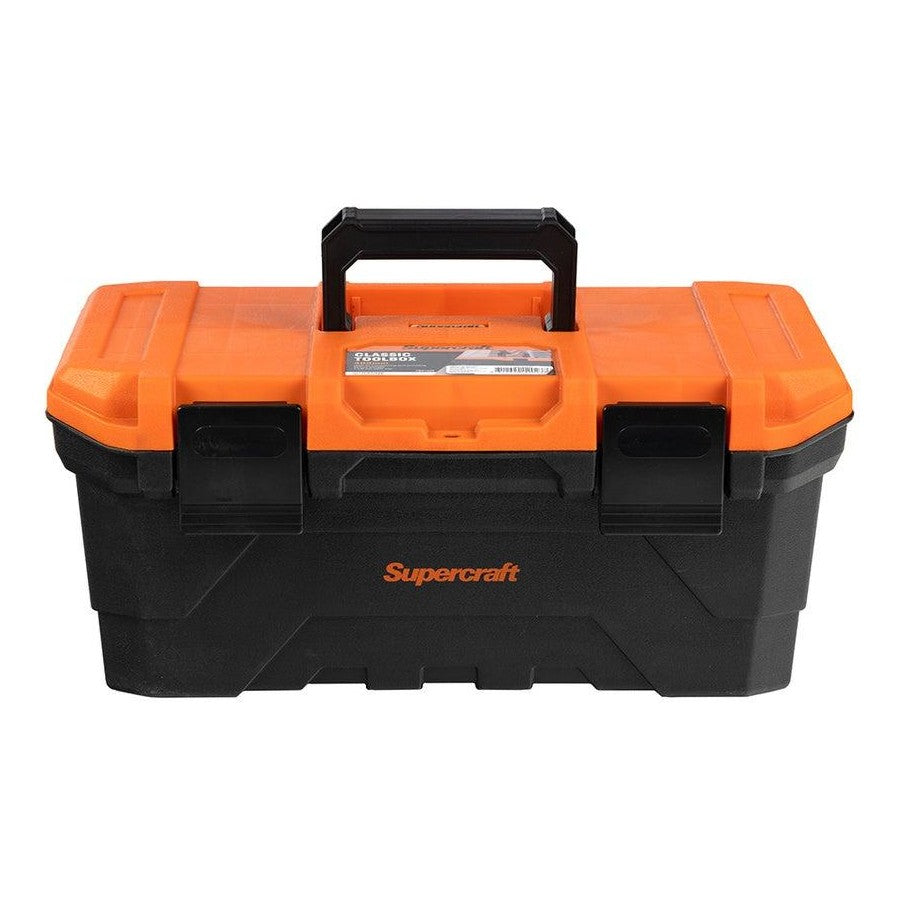 Supercraft Classic Toolbox Durable Portable Home Improvement Tool Storage 408mm - South East Clearance Centre