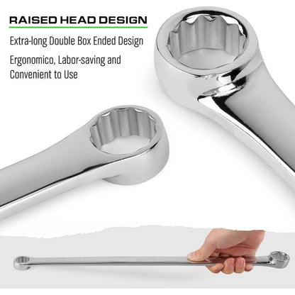 8 Piece Extra Long Double Box End Wrench Set - South East Clearance Centre