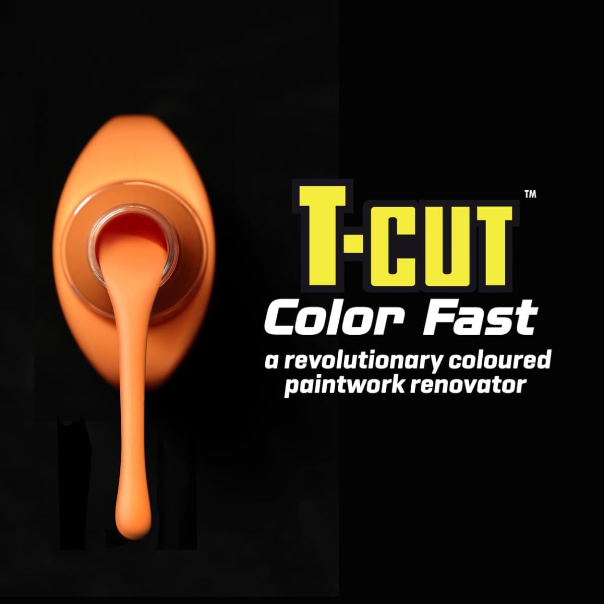 T-Cut 3 in 1 Color Fast Paintwork Restorer Car Polish, Orange, 500 ml - South East Clearance Centre