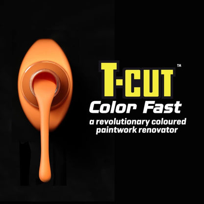 T-Cut 3 in 1 Color Fast Paintwork Restorer Car Polish, Orange, 500 ml - South East Clearance Centre