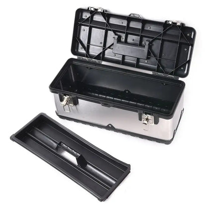 Supercraft Steel Plastic Secure Storage Tool Box, 470 mm Size
