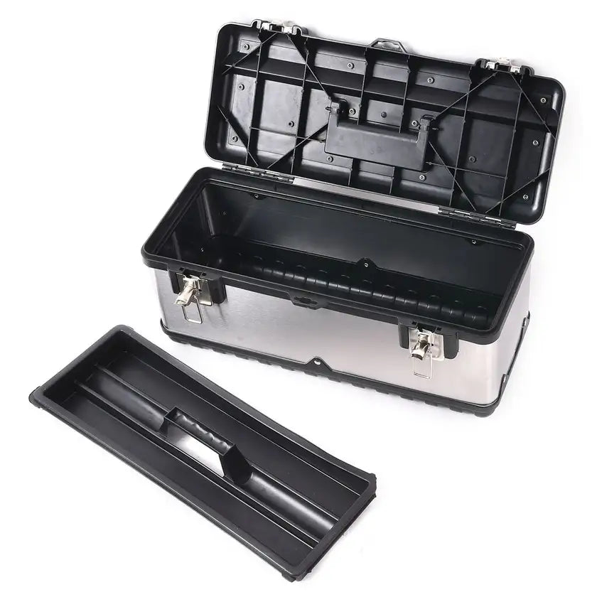Supercraft Steel Plastic Secure Storage Tool Box, 470 mm Size