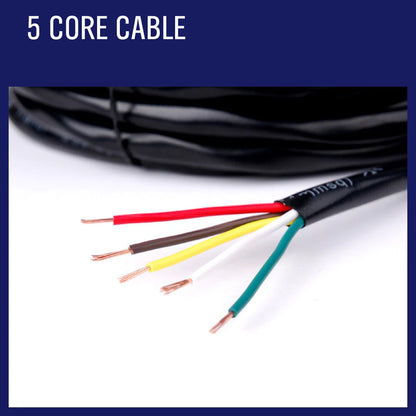 5 Core Trailer Cable - 7 Metres - South East Clearance Centre