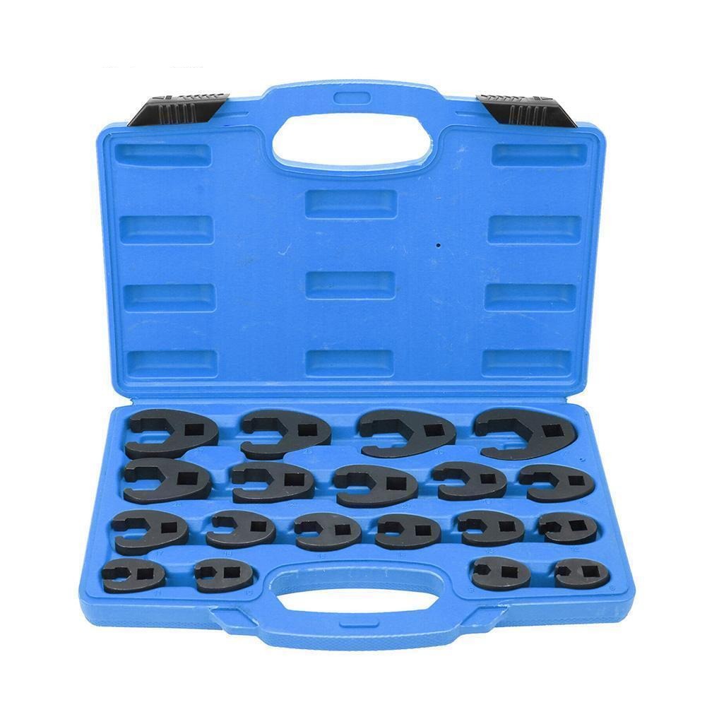 19pcs Crowfoot Flare Nut Wrench Set - South East Clearance Centre