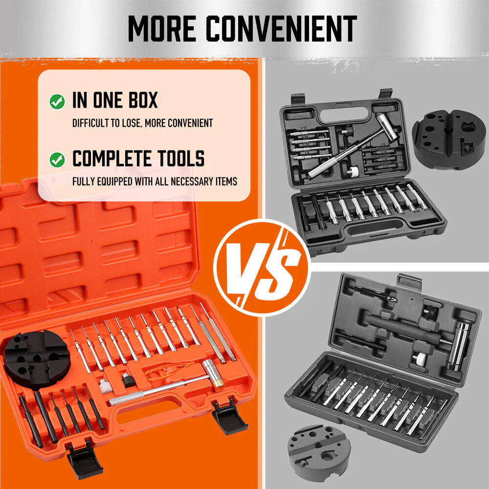 Hammer Punch Set & Bench Block - South East Clearance Centre