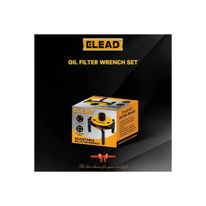 3" to 5-1/2" Oil Filter Wrench Set Oil Filter Removal Tool Automotive With Box - South East Clearance Centre