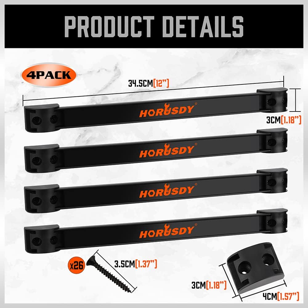 4 Pack Magnetic Tool Holder Strip - South East Clearance Centre