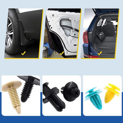 1126 piece Auto Car Trim Body Door Trim Panel Push Fastener Clip Assortment Kit - South East Clearance Centre