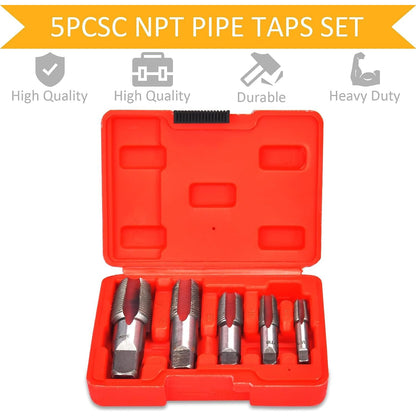 5 Piece NPT Thread Forming Tape Set 1/8", 1/4", 3/8", 1/2", 3/4" - South East Clearance Centre