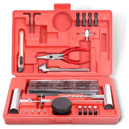56-Piece Heavy Duty Tyre Puncture Repair Kit - South East Clearance Centre