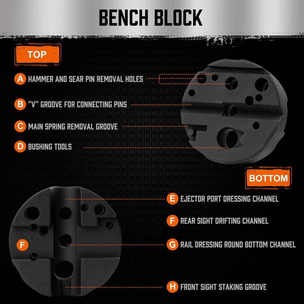 Hammer Punch Set & Bench Block - South East Clearance Centre