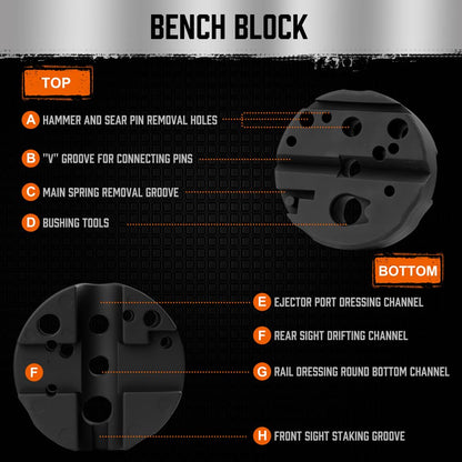 Hammer Punch Set & Bench Block - South East Clearance Centre