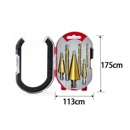 6-Piece HSS Step Drill Bit Set - South East Clearance Centre