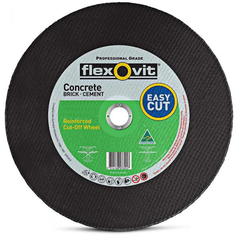 Flexovit Masonry Cut-Off Wheel Size: 356 x 3.0 x 25.4mm (Pack of 10)