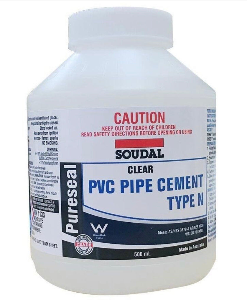 Soudal pipe cement type n - South East Clearance Centre