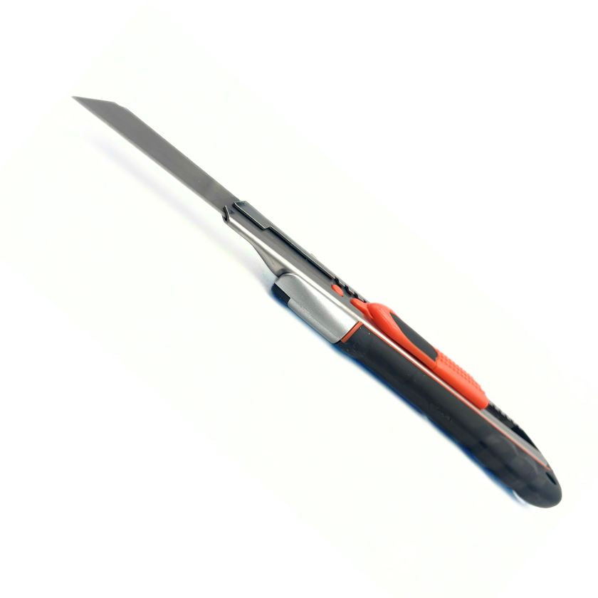 (6 Pack) Supercraft TMK1075 18mm Utility Snap Safety Knife (with auto retractable blade) - South East Clearance Centre